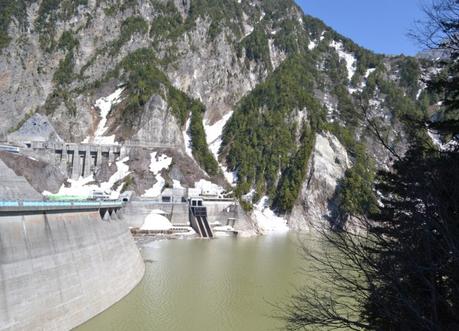 Tateyama Kurobe Alpine Route (Japan) Kunobe Dam, Alpine Route by JR Pass Japan Rail
