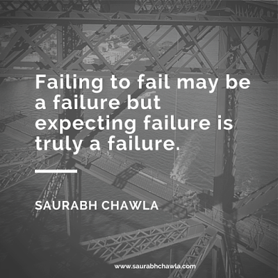 failure quotes saurabh chawla