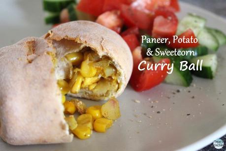 Paneer, Potato & Sweetcorn Curry Ball