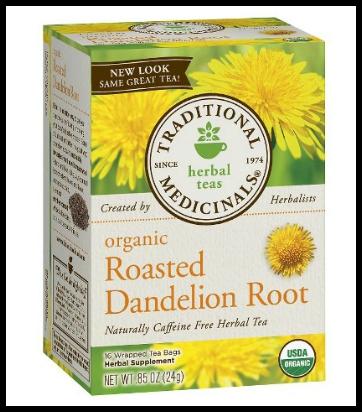 This is the type of Dandelion tea that I drink. CLICK TO BUY.