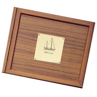 Weems and Plath Teak Log Cover, Sailboat Plate - 299
