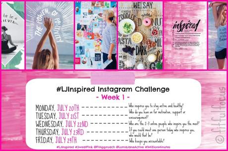 #LJInspired, instagram challenge, inspiration, motivation, Lorna Jane