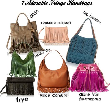 7 Adorable Fringe Handbags