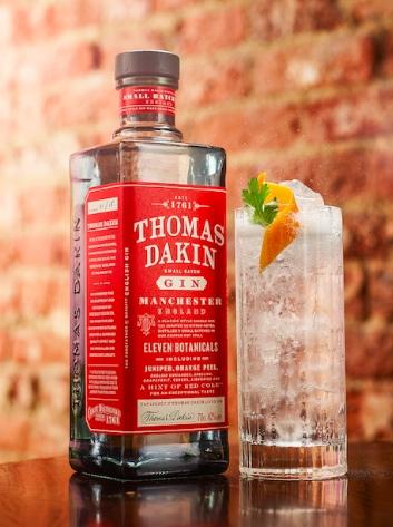 New Manchester Gin Launched thomas dakin gin manchester england