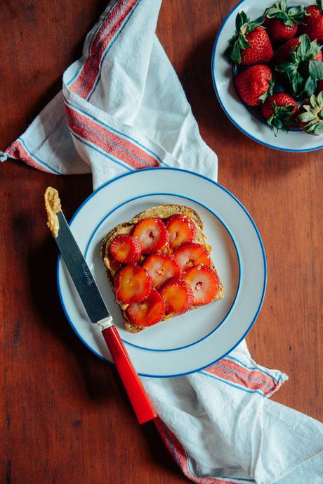 Strawberry Toast by With The Grains