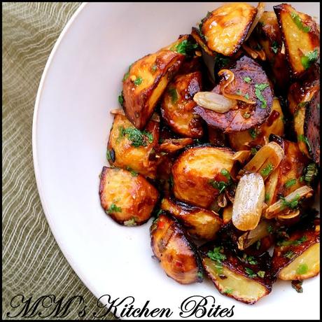 Asian Style Roasted Potatoes...don't wonder, plate up!!