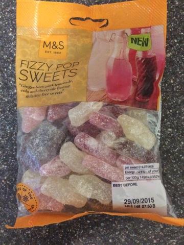 Today's Review: Marks & Spencer Fizzy Pop Sweets