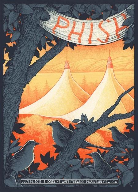 Phish 2015 Summer tour SBD + torrents: Mountain View 2015/07/24