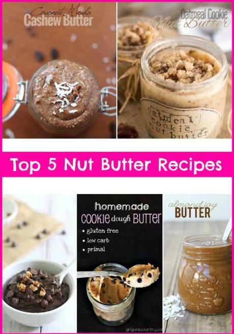 nut butters, recipes