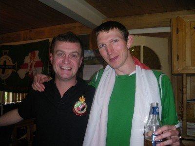 100 Places I Backpacked Through That You’ve Never Heard Of, in Australia Drinking with ex Glentoran player Robbie Craig in the Belfast Basement, Penrith