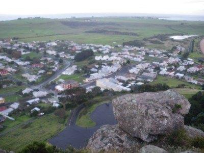 100 Places I Backpacked Through That You’ve Never Heard Of, in Australia View from the top of the Nut, Stanley