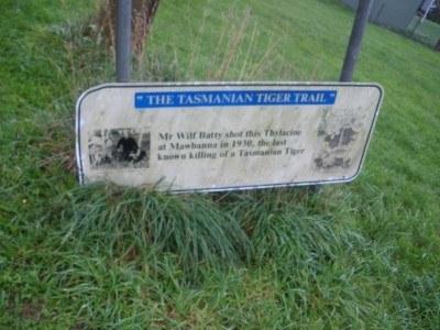 100 Places I Backpacked Through That You’ve Never Heard Of, in Australia The exact spot where the last Tasmanian Tiger was shot.