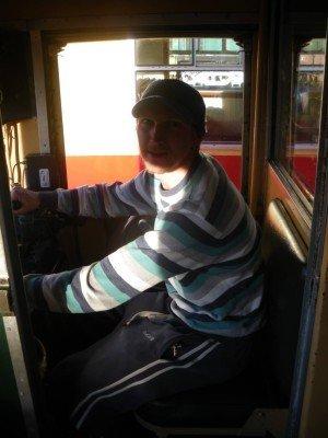 100 Places I Backpacked Through That You’ve Never Heard Of, in Australia Driving the train on the Don River Railway