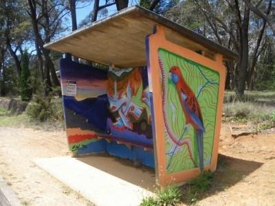 100 Places I Backpacked Through That You’ve Never Heard Of, in Australia Quirky bus stop in Blackheath