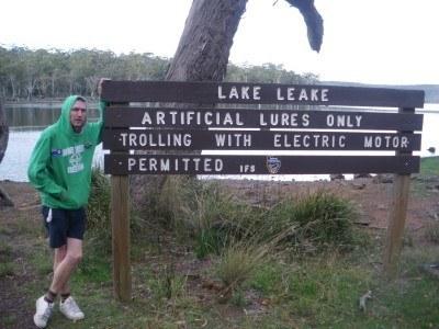 100 Places I Backpacked Through That You’ve Never Heard Of, in Australia Chilling by Lake Leake