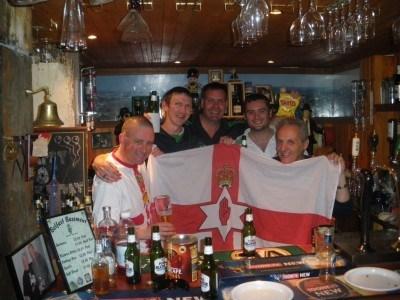 100 Places I Backpacked Through That You’ve Never Heard Of, in Australia With the lads in the Belfast Bar in Penrith