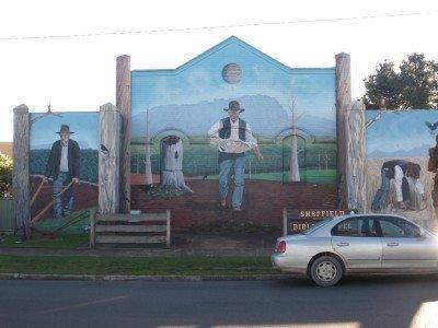 100 Places I Backpacked Through That You’ve Never Heard Of, in Australia Gorgeous Sheffield in Tasmania