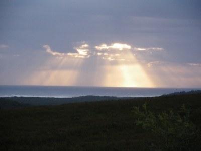 100 Places I Backpacked Through That You’ve Never Heard Of, in Australia Sunset on the west coast of Tasmania at a viewpoint near Zeehan