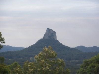 100 Places I Backpacked Through That You’ve Never Heard Of, in Australia One of the jagged Glasshouse mountains