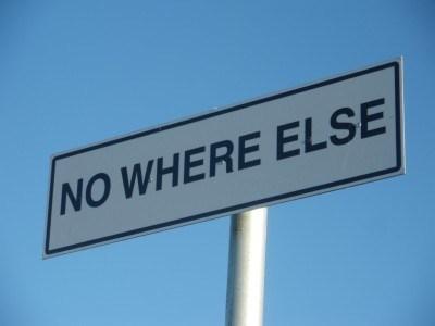 100 Places I Backpacked Through That You’ve Never Heard Of, in Australia The signpost for No Where Else
