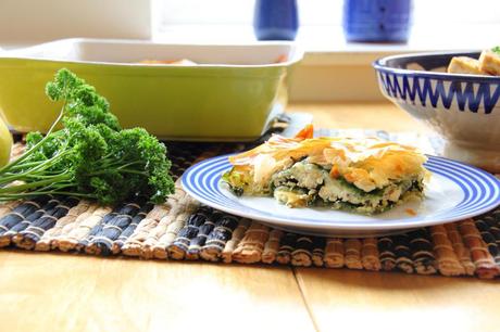 Turkish Tofu & Spinach Börek | Vegan Turkish Spinach & Tofu Filo Pie