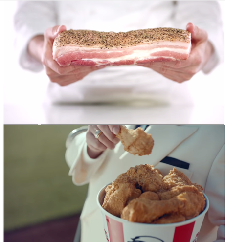 Arby’s holds meat, KFC buckets meat