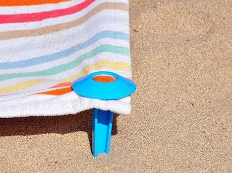BeachTacs: Keeping Your Beach Towels and Drinks in Place