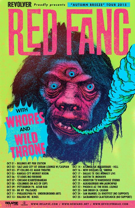RED FANG:  Announce US Headlining Tour