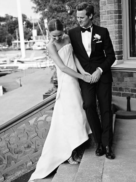 Elin Kling Ties the Knot in a Chic Balenciaga Wedding Dress