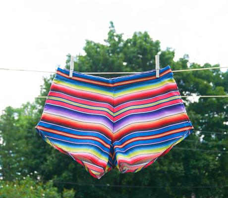 DIY Serape Shorts for Summer | Francois et Moi