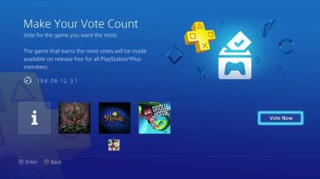 PS4's new Vote To Play system lets you vote for your next PS Plus game