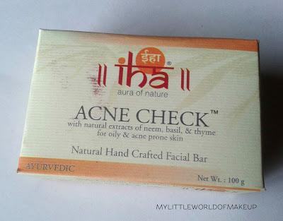 IHA Acne Check Natural Handcrafted Facial Bar Review