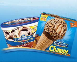 Image: Blue Bunny ice cream products