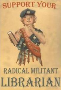 radical militant librarian