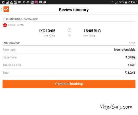 Cleartrip Android App Review