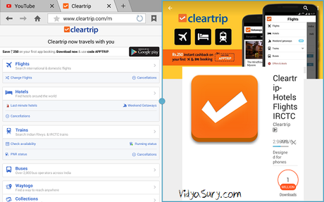 Cleartrip Android App Review