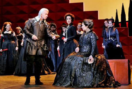Dmitri Hvorostovsky as Rodrigo & Barbara Frittoli as Elisabetta in Verdi's Don Carlo