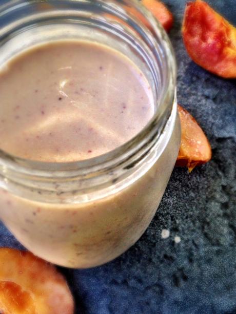 Peach Maple Smoothie I Gluten Free Menu Plan| August 2-7, 2015