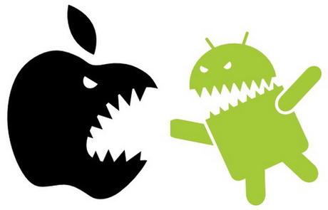 Apple Quarreling With Android