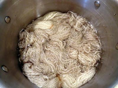 Hand Dying Wool