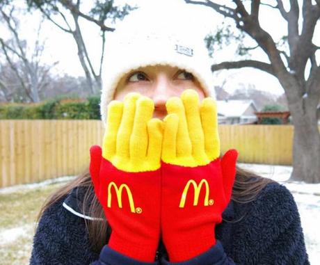 French Fry Gloves
