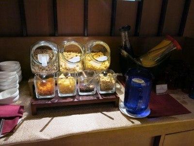Staying at the Magnificent Cityview Hotel, Yau Ma Tei, Kowloon, Hong Kong Selection of breakfast cereals in Amazing