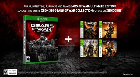 Gears of War: Ultimate Edition comes with the entire Gears collection for free