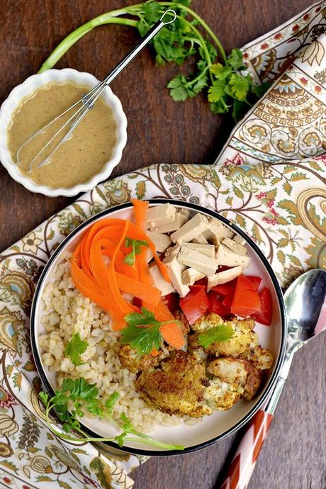 Roasted Cauliflower with Ras el Ranout