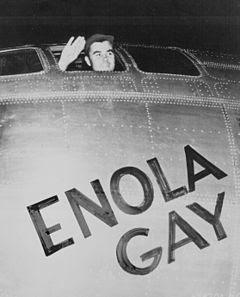 Enola Gay ! Paul Tibbets ~ and the tragic bombing of Hiroshima - an attack on humanity