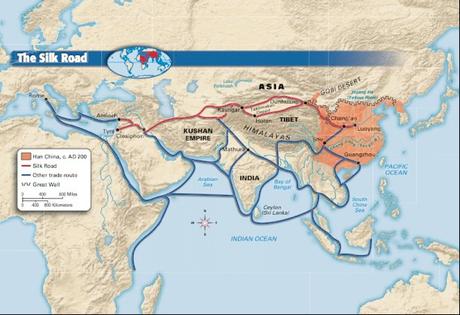 Travelling the Famous ‘Silk Road’ in the 21st Century: Will You Take the Journey? Three routes of silk road