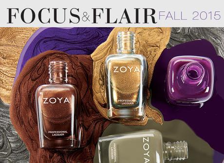 Press Release: Zoya Focus & Flair Collections for Fall 2015