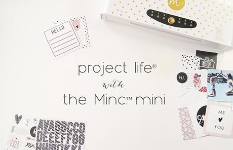 The Minc.™ mini is the perfect accessory for Project Life® spreads...it's smaller size is just right for foiling the cards and embellishments used in pocket page spreads | @MaggieWMassey for @HeidiSwapp