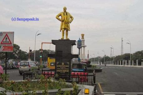 Sivaji statue in middle of Beach Road may have to go !!!!