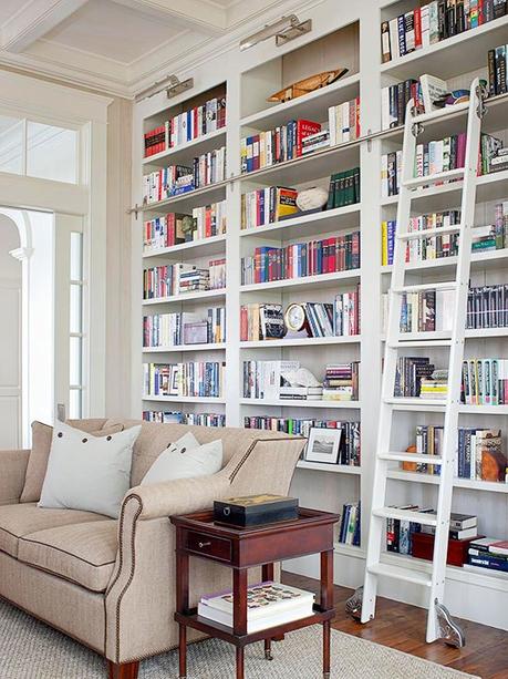 Decorating with Books | Part Two Image from Better Homes & Gardens; bhg.com